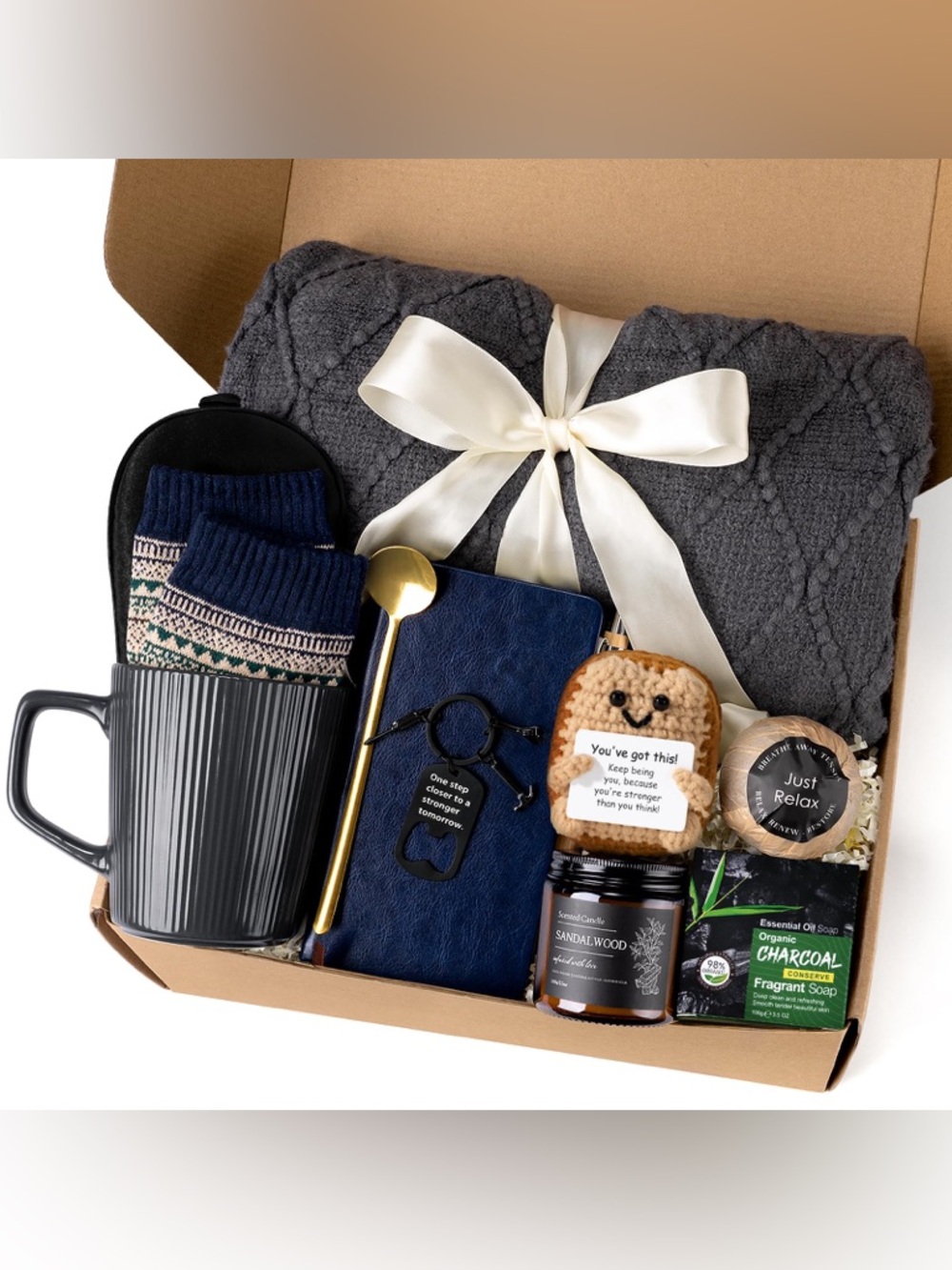 Men’s Gift Box, Self Care Package for Men, Men’s Birthday Present, Father’s Day